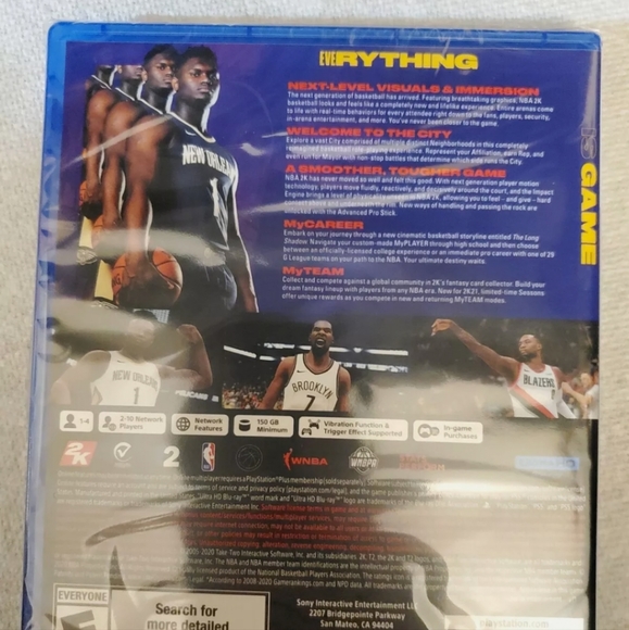NBA 2K21 Ps5 Game - Picture 2 of 2